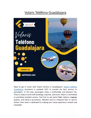 Volaris Teléfono Guadalajara