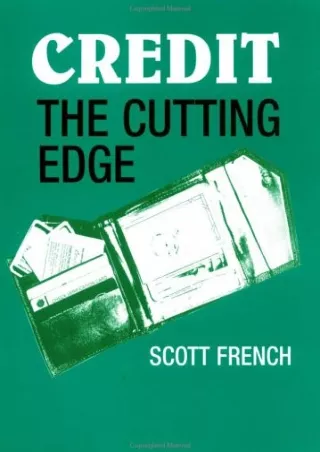 ✔Download⭐/PDF  Credit: The Cutting Edge (Financial Freedom)