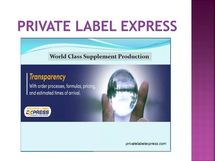 private label express