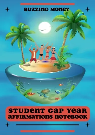 √PDF_  Buzzing Money Student Gap Year Affirmations Notebook: Composition Book Ru