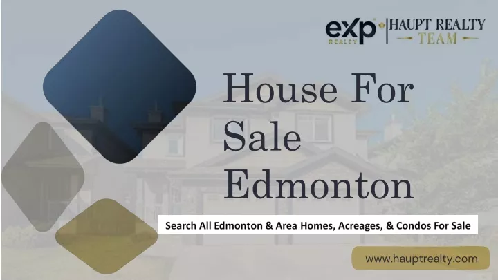 house for sale edmonton