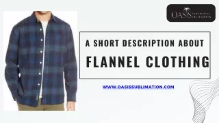 High-Quality Flannel Clothing