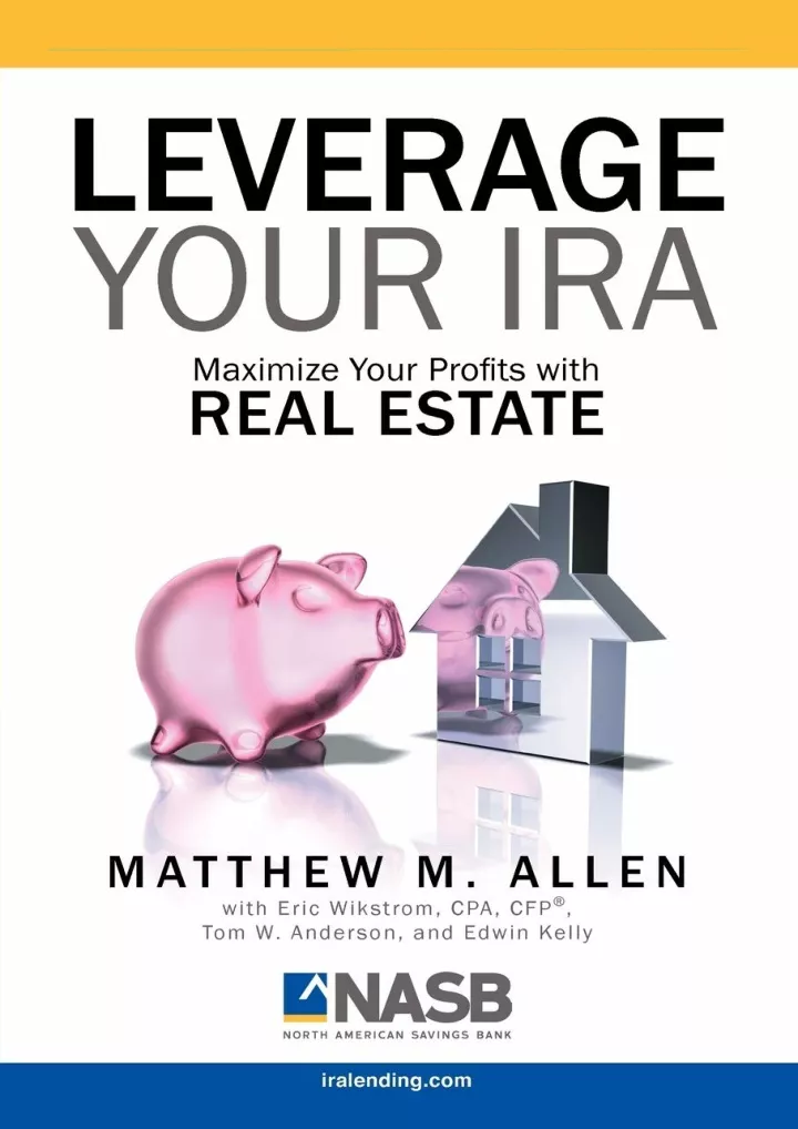 pdf read leverage your ira maximize your profits