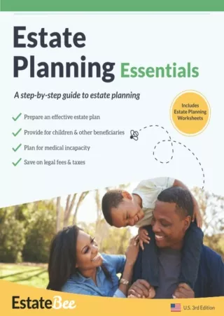 [PDF ✔READ❤ ONLINE] Estate Planning Essentials: A Step-By-Step Guide to Estate P