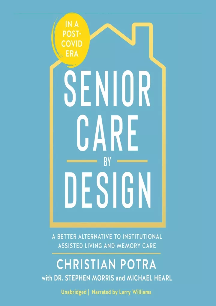 pdf read online senior care by design a better