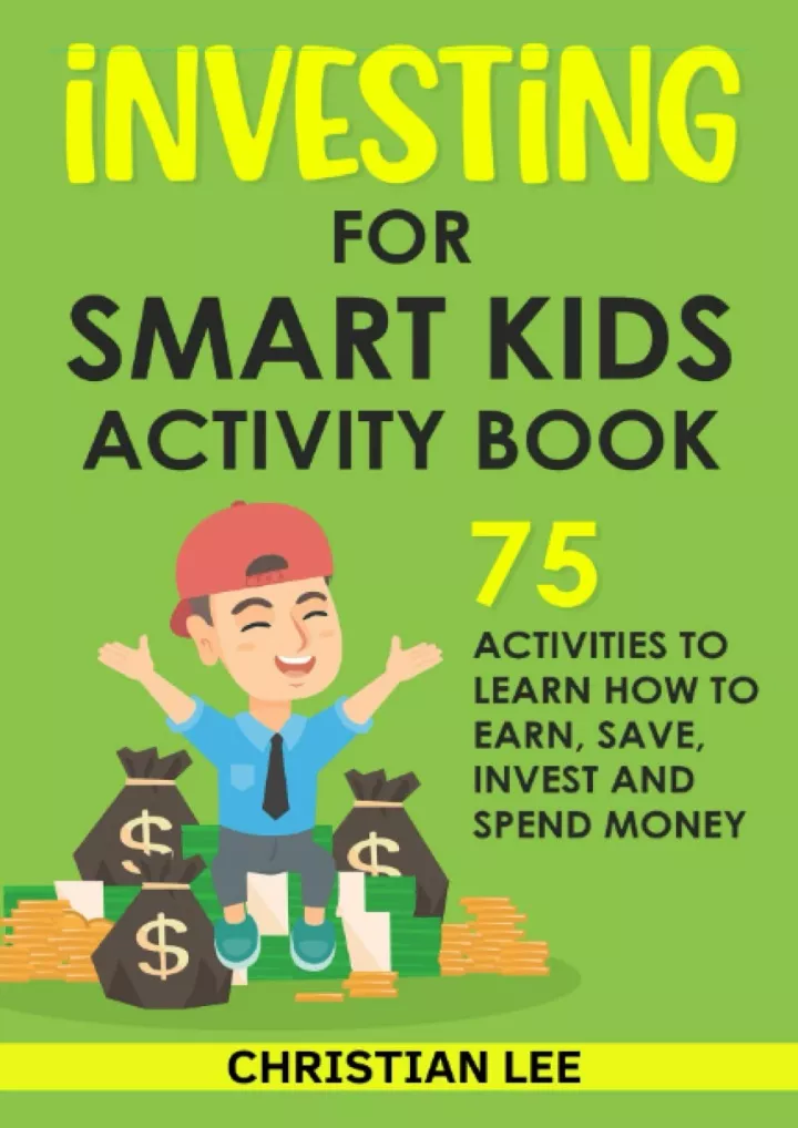 read pdf investing for smart kids activity book