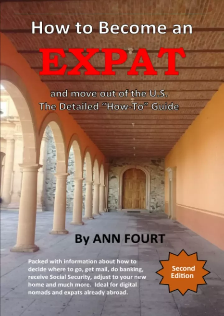 read ebook pdf how to become an expat and move