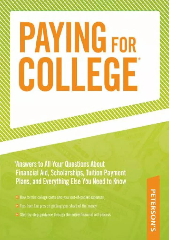 download pdf paying for college answers