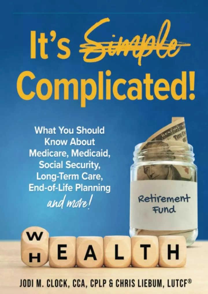 read pdf it s complicated what you should know