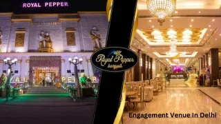 Engagement Venues In Delhi