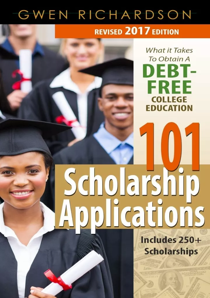 pdf read 101 scholarship applications 2017