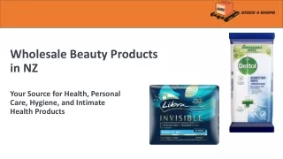 Wholesale beauty products in NZ | Stock4Shops