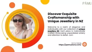 Discover Exquisite Craftsmanship with Unique Jewellery in NZ