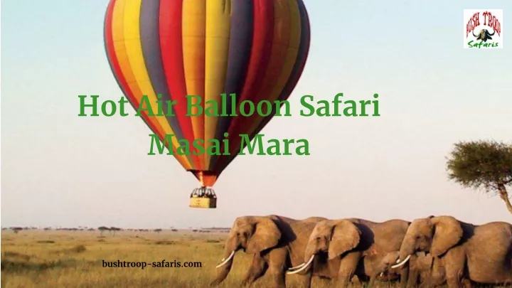 hot air balloon safari masai mara