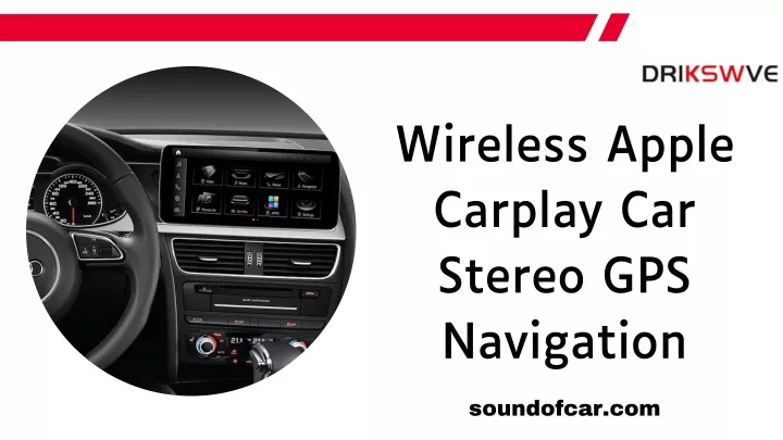 wireless apple carplay car stereo gps navigation