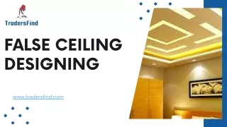 False Ceiling Designing Services in UAE - TradersFind