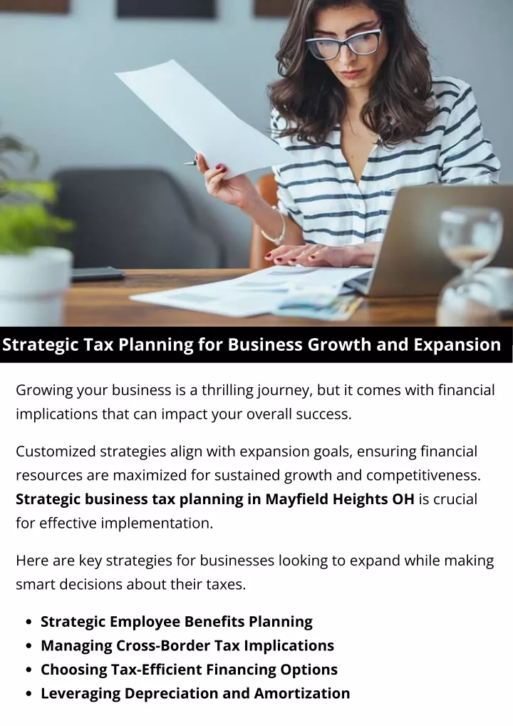 strategic tax planning for business growth