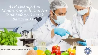 ATP Testing And Monitoring Solution For Food Safety - Labtek Services