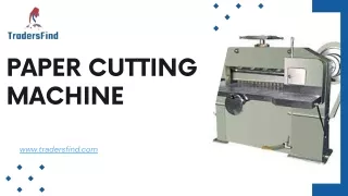 paper cutting machine