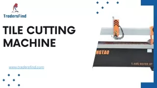 Tile Cutting Machine in UAE - TradersFind