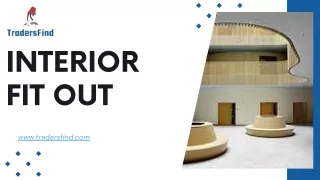 Top Interior Fit Out Service in UAE - TradersFind