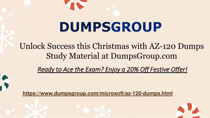 unlock success this christmas with az 120 dumps
