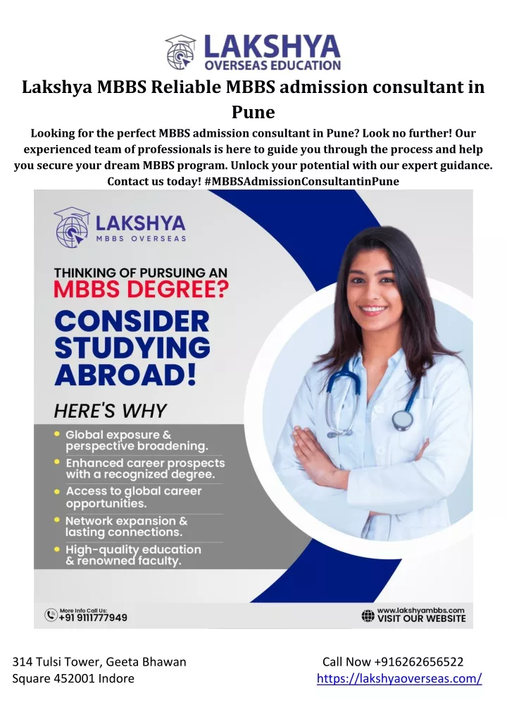 lakshya mbbs reliable mbbs admission consultant