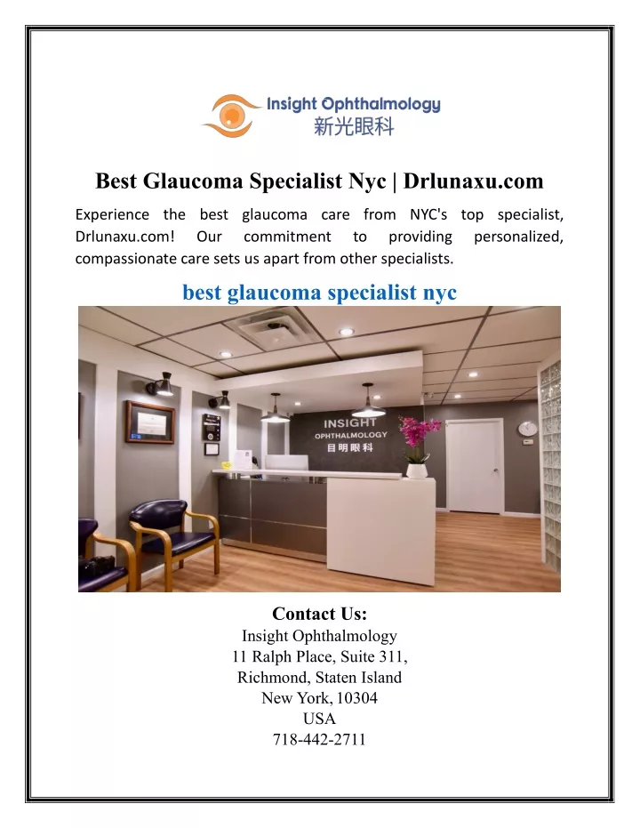 best glaucoma specialist nyc drlunaxu com