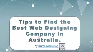 Tips to Find the Best Web Designing Company in Australia