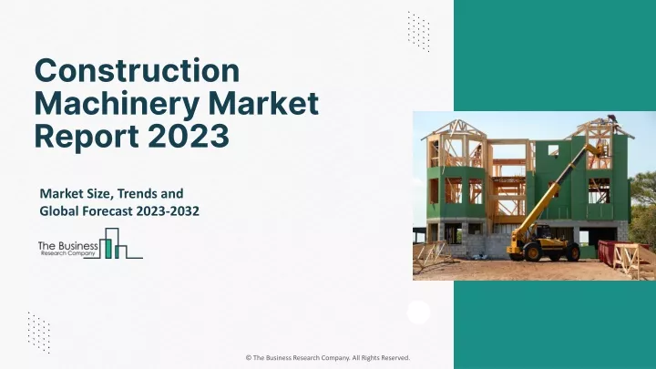 construction machinery market report 2023