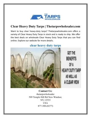 clear heavy duty tarps thetarpswholesaler com