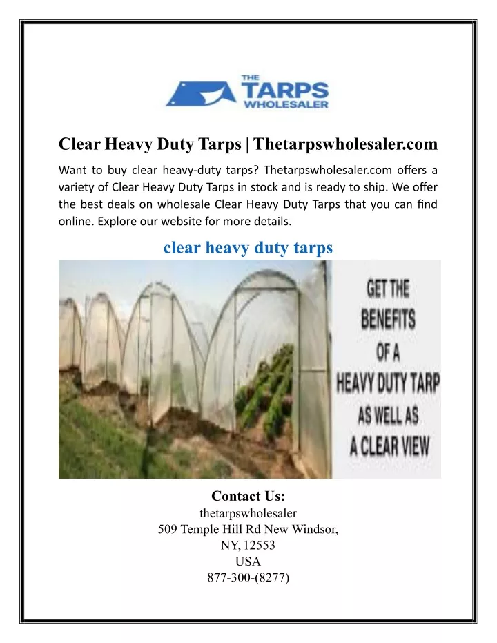 clear heavy duty tarps thetarpswholesaler com