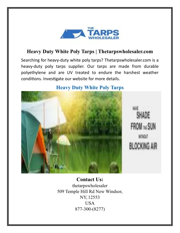 heavy duty white poly tarps thetarpswholesaler com