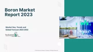 boron market report 2023