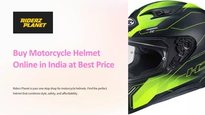 buy motorcycle helmet online in india at best