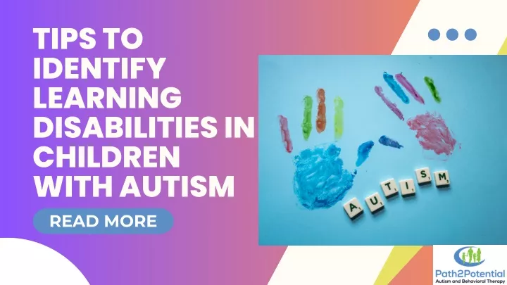 tips to identify learning disabilities