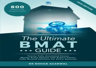 [PDF Read❤️ ONLINE] The Ultimate BMAT Guide: 800 Practice Questions: Fully Worked