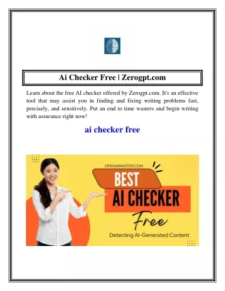 ai checker free zerogpt com
