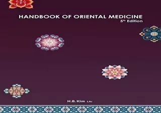 ❤READ ⚡PDF Handbook of Oriental Medicine (5th edition)