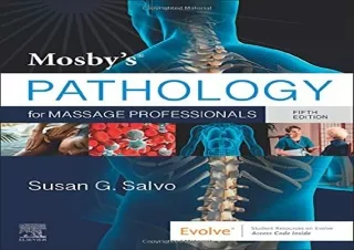 ❤READ ⚡PDF Mosby's Pathology for Massage Professionals