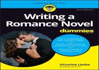 ❤READ ⚡PDF Writing a Romance Novel For Dummies (For Dummies (Language & Literatu