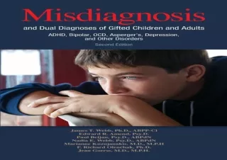 ❤READ ⚡PDF Misdiagnosis and Dual Diagnoses of Gifted Children and Adults: Adhd,