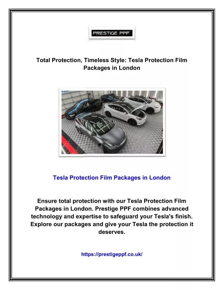 total protection timeless style tesla protection