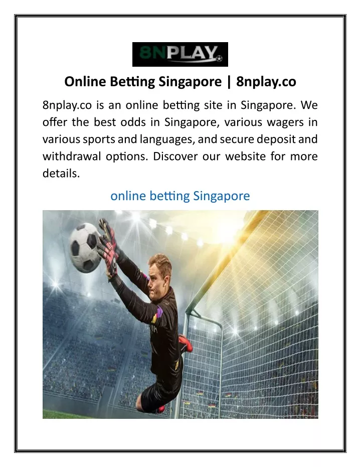 online betting singapore 8nplay co