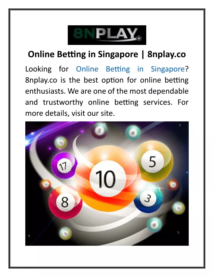 online betting in singapore 8nplay co