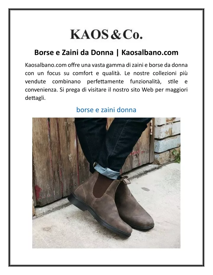 borse e zaini da donna kaosalbano com