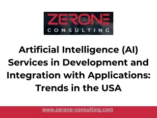 AI development and integration in the USA