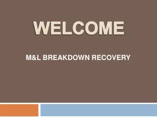 welcome