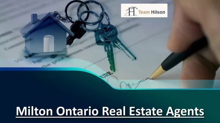 milton ontario real estate agents