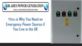 This is Why You Need an Emergency Power Source if You Live in the UK